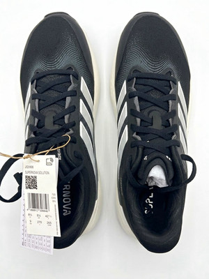 adidas Supernova Solution 3 Mens Running & Jogging Low Top Sneakers Black White