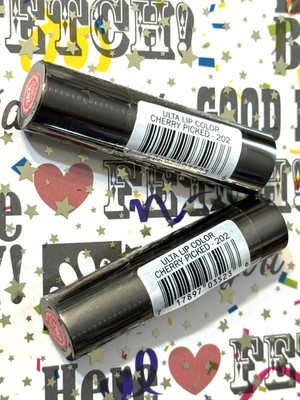 Ulta Beauty CHERRY PICKED LOT OF TWO (2) Medium True Red Lipsticks *SUPER RARE*