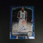 2025-26 Bowman Chrome Caleb Wilson Rookie  On Card Auto /150 Blue Xfractor 1st