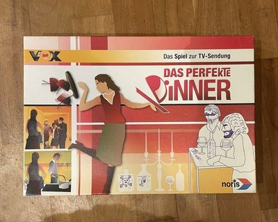 Brettspiel: Das Perfekte Dinner von Noris. Ein Kochduell für die ganze Familie