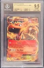 2014 Pokemon XY Flashfire Charizard EX 11/106 BGS 9.5 GEM MINT Slab Error Jumbo