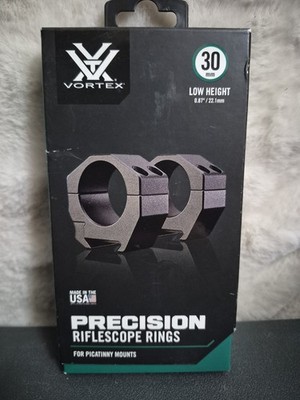 未使用　実物　VORTEX PRECISION Matched 30 mm Vortex Precision PMR-30-87 Matched Scope Rings for Picatinny Rails