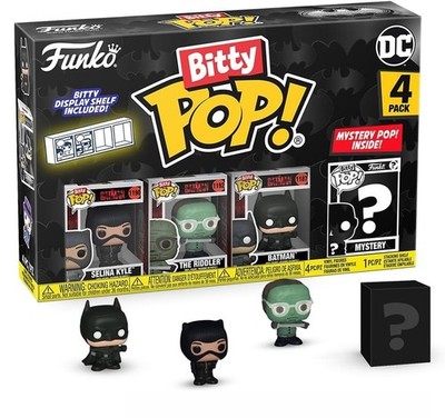 Funko Bitty Pop Batman 85th Anniversary Selina Kyle & Riddler 4 Figure Pack