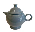 FIESTA Periwinkle Blue Fiestaware Large 4 Cup Tea Pot w/ Lid Retired Color EUC!