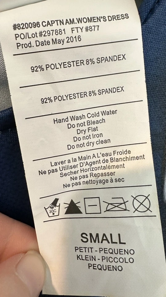 Vestido Disfraz Capitán América Niñas/Mujeres - Pequeño Adulto Halloween Foto 3 de 3