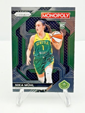 2024 Panini Prizm Monopoly WNBA - Nika Muhl #WNBA26 (RC) Seattle Storm