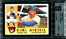 1960 Topps #39 Earl Averill GAI 6 EX-MT