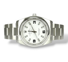 ROLEX Air-King 34 - 114200 - White - 2008 - Box and Papers - 34mm