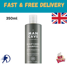 ManCave Scalp Care Shampoo for Men, DHT Blocker Encourages Hair Growth