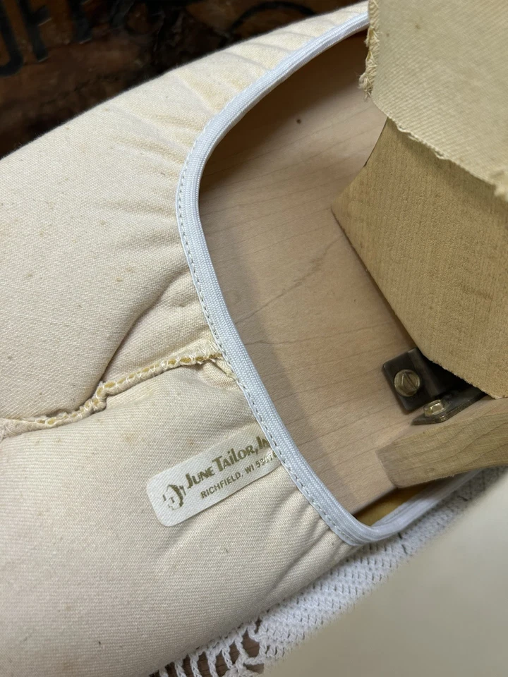 Juego de 3 piezas de tabla de sastre + almohadillas vintage de junio ayuda a presionar costura EE. UU. Foto 4 de 4