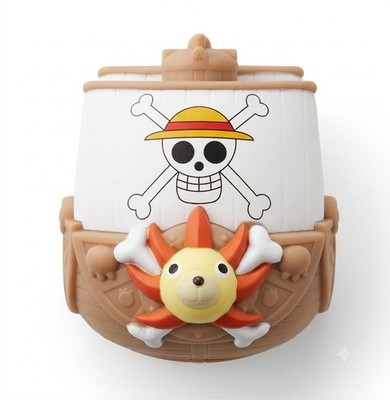 Thousand Sunny Mini Figure One Piece Floating Bath Toy Anime Arcade Prize