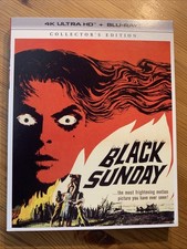 BLACK SUNDAY (1960) - LE 4K UHD BLU-RAY SCREAM FACTORY MARIO BAVA Slipcover New