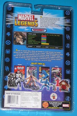 MARVEL LEGENDS GAMBIT SERIES IV X-MEN GAMBIT SERIES 4 NEW & SEALED