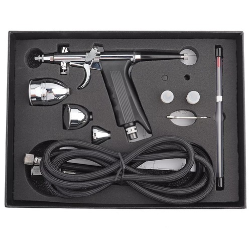 Profi Airbrush Pistole Airbrushpistole Komplett Set Pistolen 16 x 10 x 2 cm DE - Bild 8 von 23