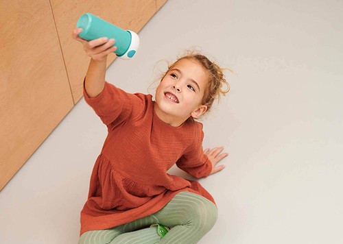 Botella de agua Mepal CAMPUS Pop-Up niños a prueba de fugas To go 400 ml - Imagen 23 de 68