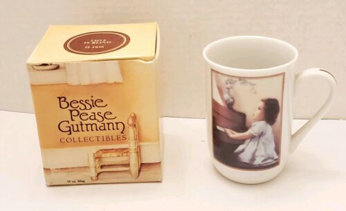 Bessie Pease Gutmann LOVE IS BLIND Coffee Tea Cup Mug Little Girl Dollies 1985  - Photo 1 sur 3