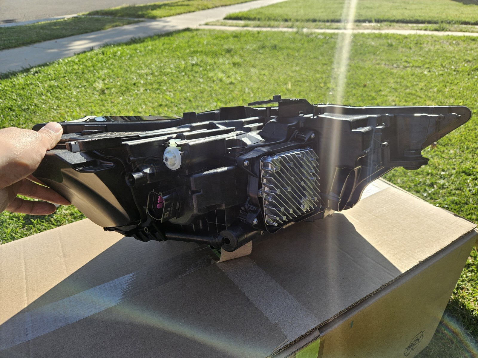 2019 Audi A6 Front Left Driver Side LED Headlight LH OEM  