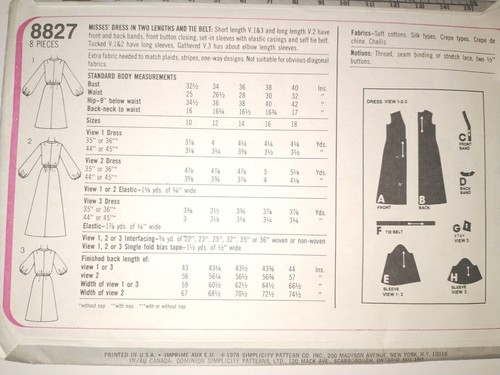 Vintage Sewing Patterns Dresses Gowns 60s 70s 80s -U PICK Lot # 38 - Picture 11 of 49