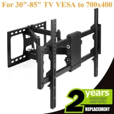 Heavy Duty Full Motion Articulating TV Wall Mount Bracket Fits 30"-85" ULED LCD
