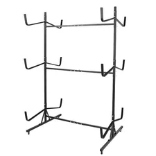 Kayak Storage Rack Freestanding Paddle Sup Stand With Lockable Wheels Adjustable