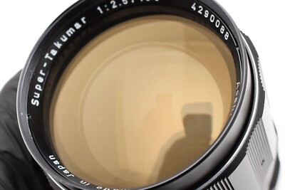 Near MINT》PENTAX Super Multi Coated TAKUMAR 135mm F/2.5 MF Lens
