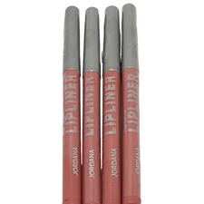 4 Pack Jordana Draw The Line Lip Liner Retractable Pencil 08 Rose Crush