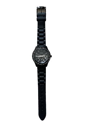 Fossil Es2896 Stella Black Silicone Multifunction Clear  display picture 1