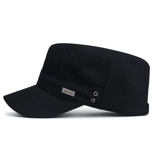 Mens Cap Army Hat Cadet Castro Military Patrol Baseball Cap Hats Adjustable - Picture 3 of 14