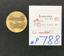 AAFES POGS, 11th Series/Printing,1 POG, 25¢ , #P788, FAIR