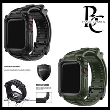 For Apple Watch Ultra 2 Series 9 8 7 Band+Case 40/41/44/45/49Mm Rugged With Case