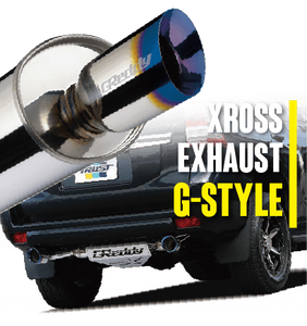 Greddy Muffler Cross Muffler G Style For Toyota C Hr Zyx10 10113802 Ebay