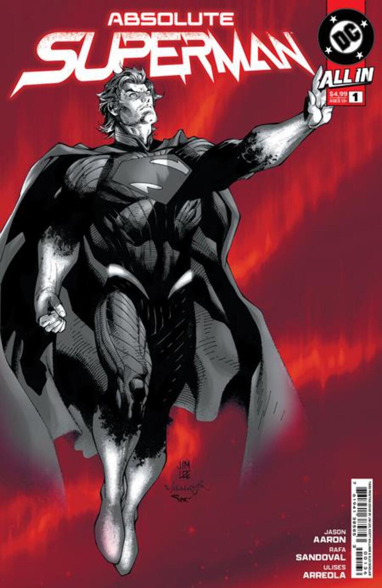 Absolute Superman #1 3rd Print A Jim Lee Red Variant (02/12