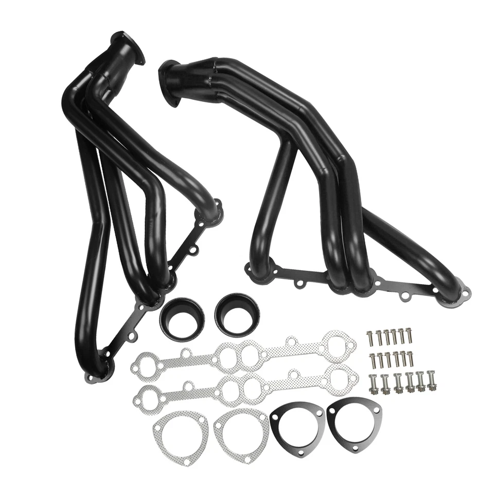 Cabezales de escape PARA Chevy GMC C10 K10 Pickup Blazer Jimmy 66-87 bloque pequeño V8 Foto 3 de 4