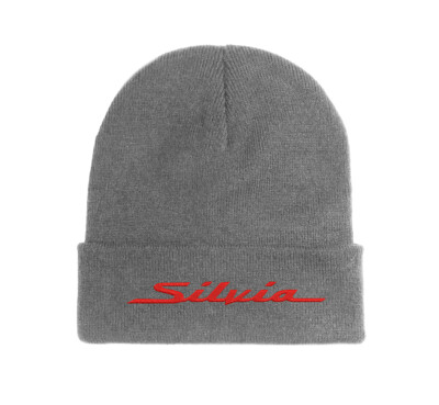 Silvia Jdm Japanese Car Logo Embroidered Beanie Hat Cap Winter Fall Warm Soft