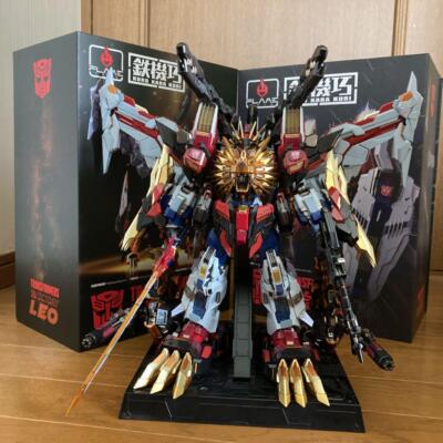 Transformers KURO KARA KURI Victory Star Saber Leo Robo Figure