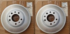 x2 9675223380 FRONT Brake Disc for Citroen Berlingo 2018-