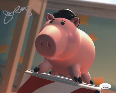 JOHN RATZENBERGER SIGNED TOY STORY PHOTO ALSO JSA