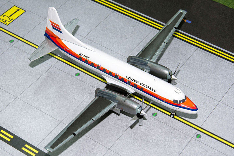 Gemini 1/200 コンベア CV-580 United Express GeminiJets United Express Airlines CV-580 N73126 1/200