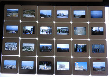 Vintage 35mm Slides Greece Ancient Ruins Lot of 24 Street Sceens a