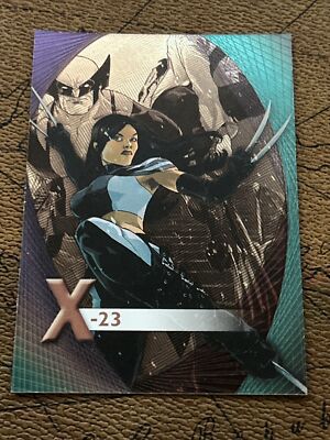 2012 Upper Deck Marvel Beginnings Prime Micromotion #M-60 X-23