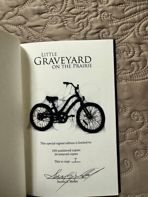 Little Graveyard On The Prairie  BY STEVEN E WEDEL LETTERED ED Bad Moon Books