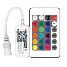Wi-Fi MiNi RGB LED Controller + 24Keys Remote Controller