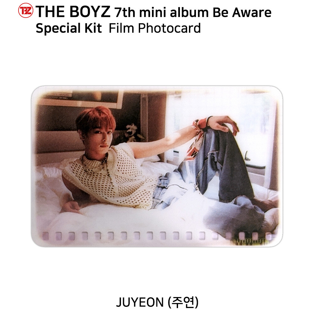 The Boyz 7th Mini Album Be Aware Photocard Photo A4 Poster Juyeon