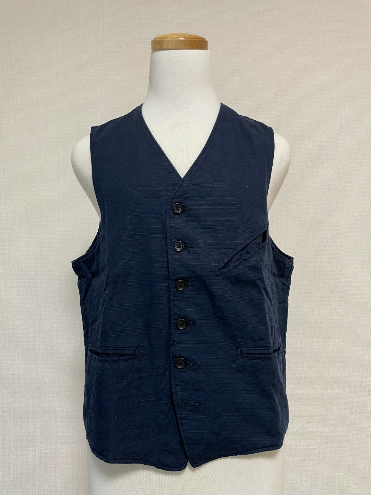 ENGINEERED GARMENTS Reversible Vest - Java Cloth … - image 1