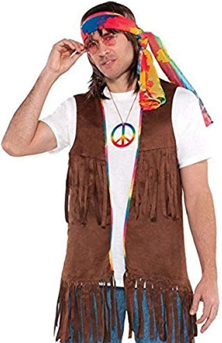 Hippie shop vest costume