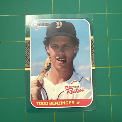 1987 Donruss The Rookies - #30 Todd Benzinger (RC)