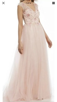 gianni bini embroidered dress