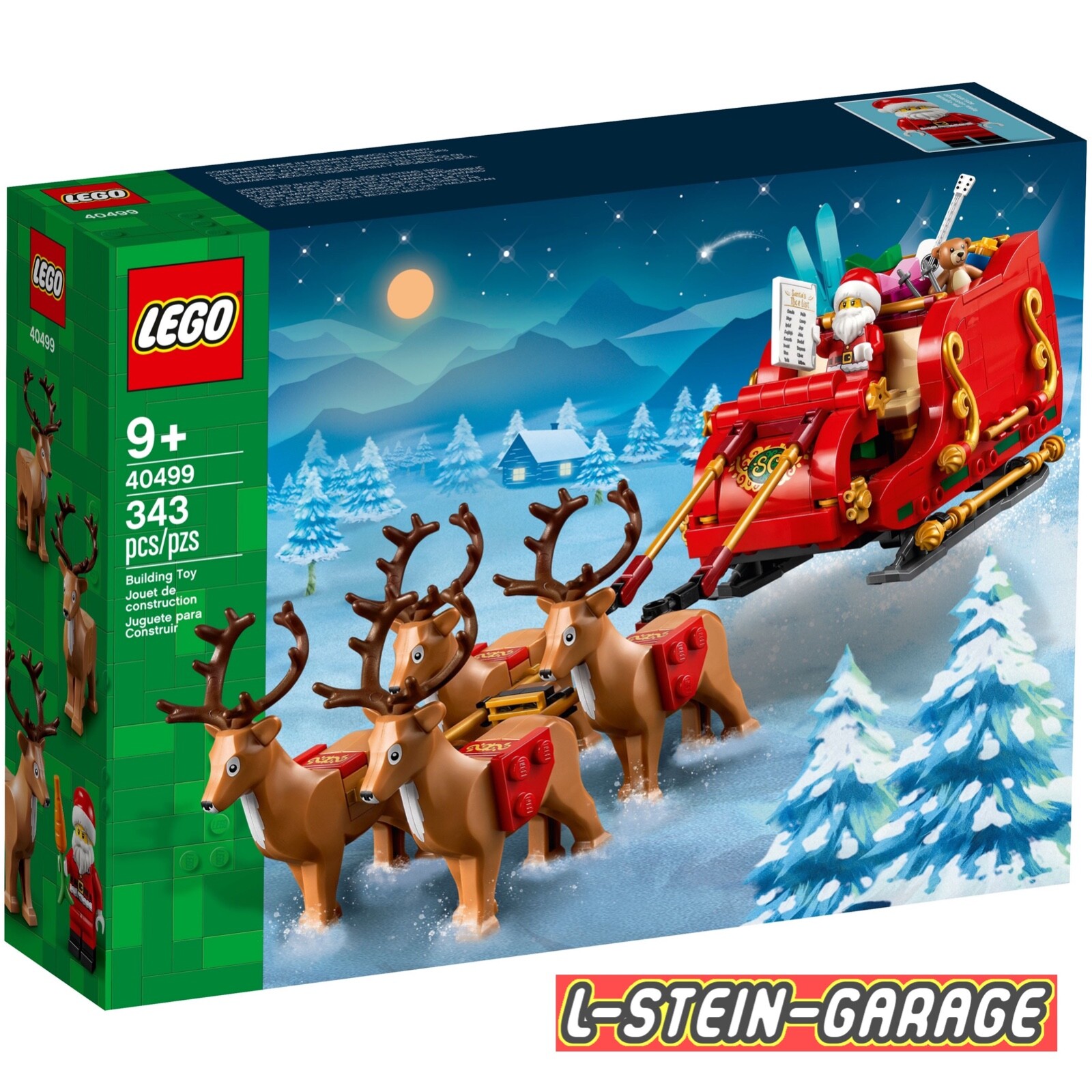 LEGO Schlitten des Weihnachtsmanns (40499) - Bild 7
