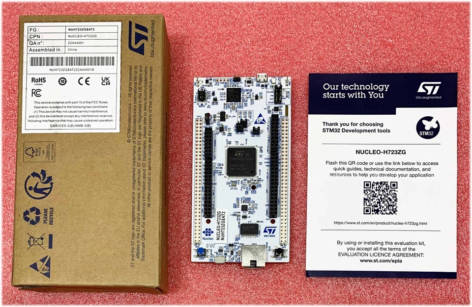 NUCLEO-F723ZG - STM32F723ZGT6 Nucleo-144 Dev Board w/ Arduino™ Uno V3 Expansion - Image 3 of 3