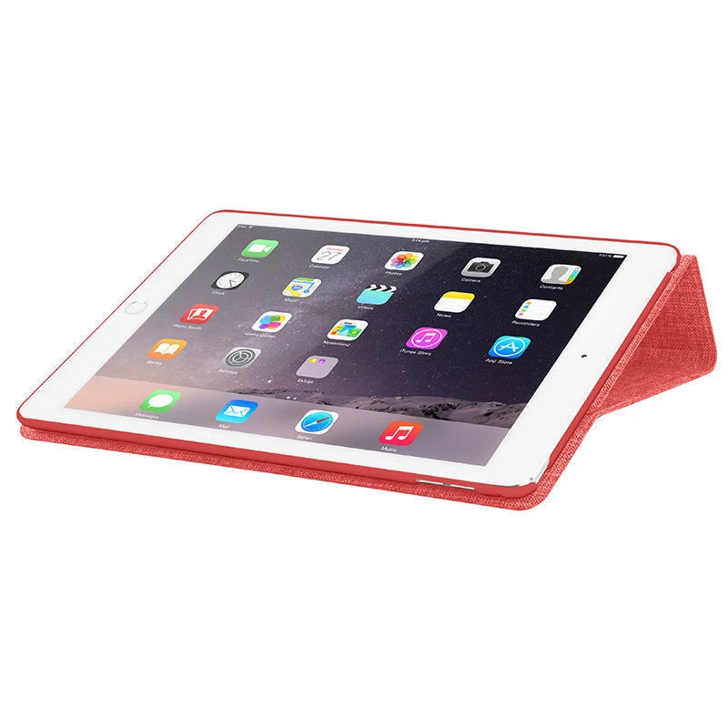 iPad Air 2 Case Cover STM Atlas Lightweight Flip Folio Protective Case Red - Image 4 of 4